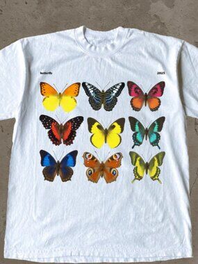 Butterfly Graphic T-Shirt